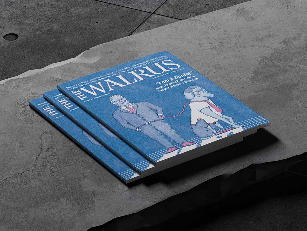 The Walrus cover mocked-up